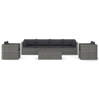 Garden Lounge Set Grey