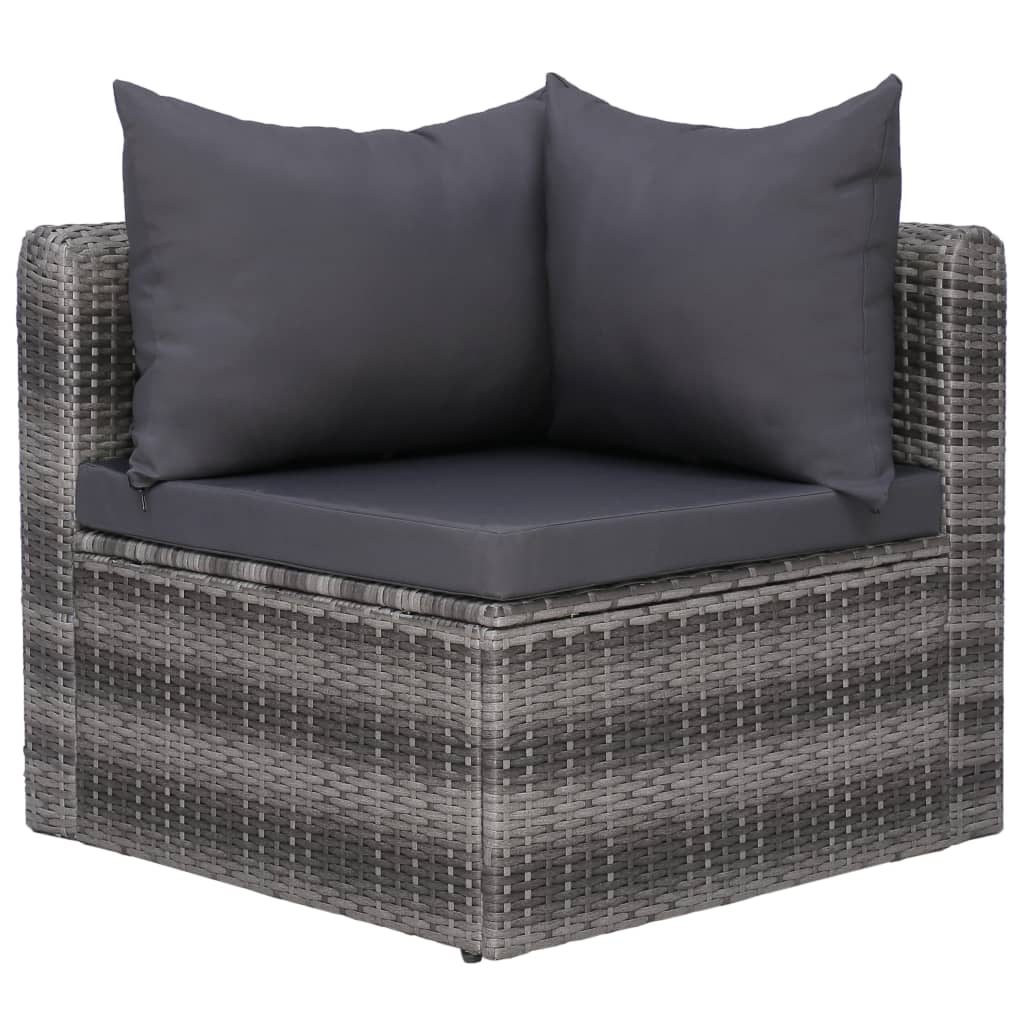 Garden Lounge Set Grey