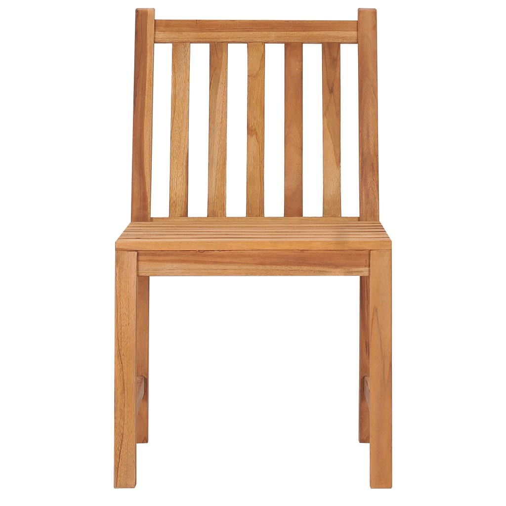 Garden Dining Set Warm Brown Fine sanded teak hardwood Medium