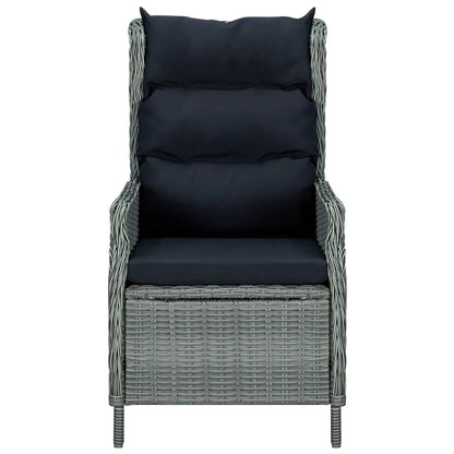 Outdoor Dining Set Light Grey