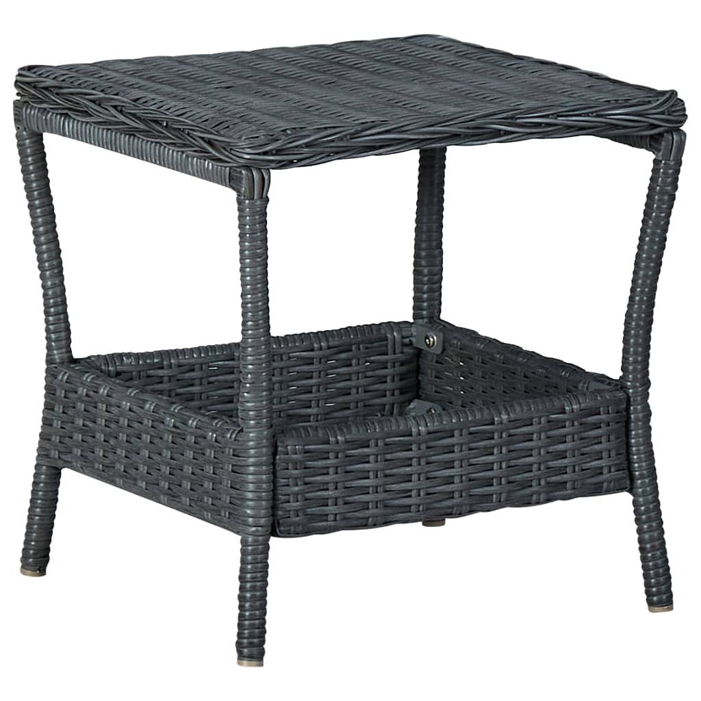 Garden Lounge Set Dark Grey