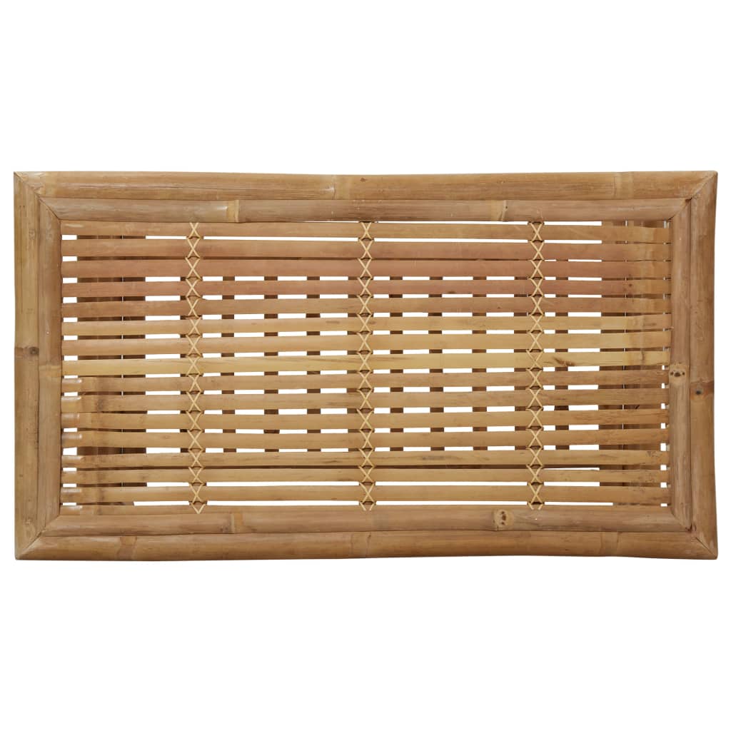 Garden Lounge Set Dark gray Bamboo Standard Seats Many