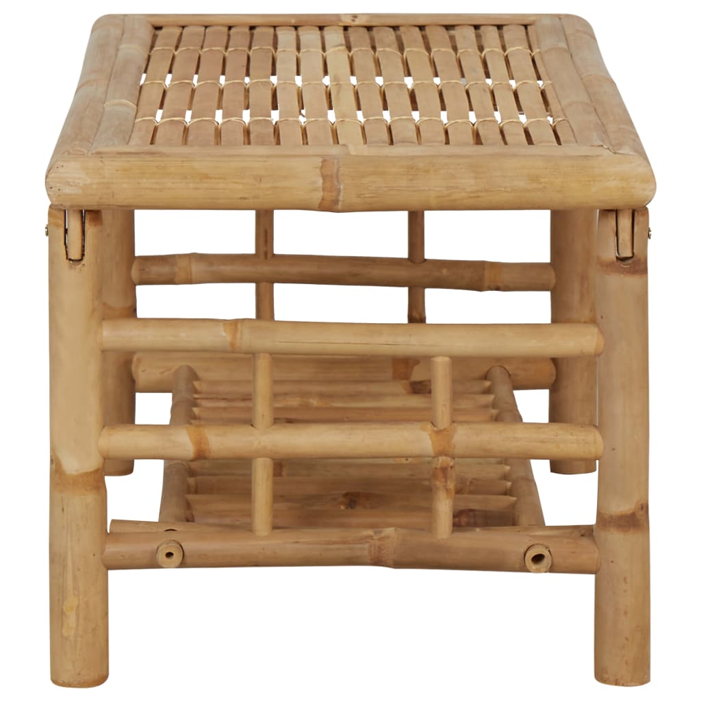 Garden Lounge Set Dark gray Bamboo Standard Seats Many
