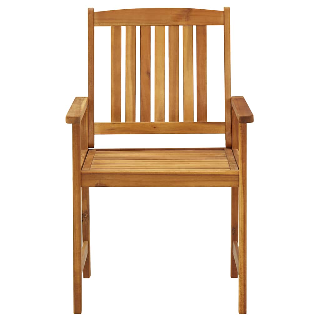 Garden Chair Set of 2 Anthracite