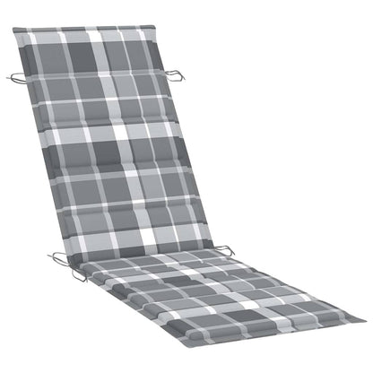 Sunlounger Natural wood Solid acacia wood Standard Foldable
