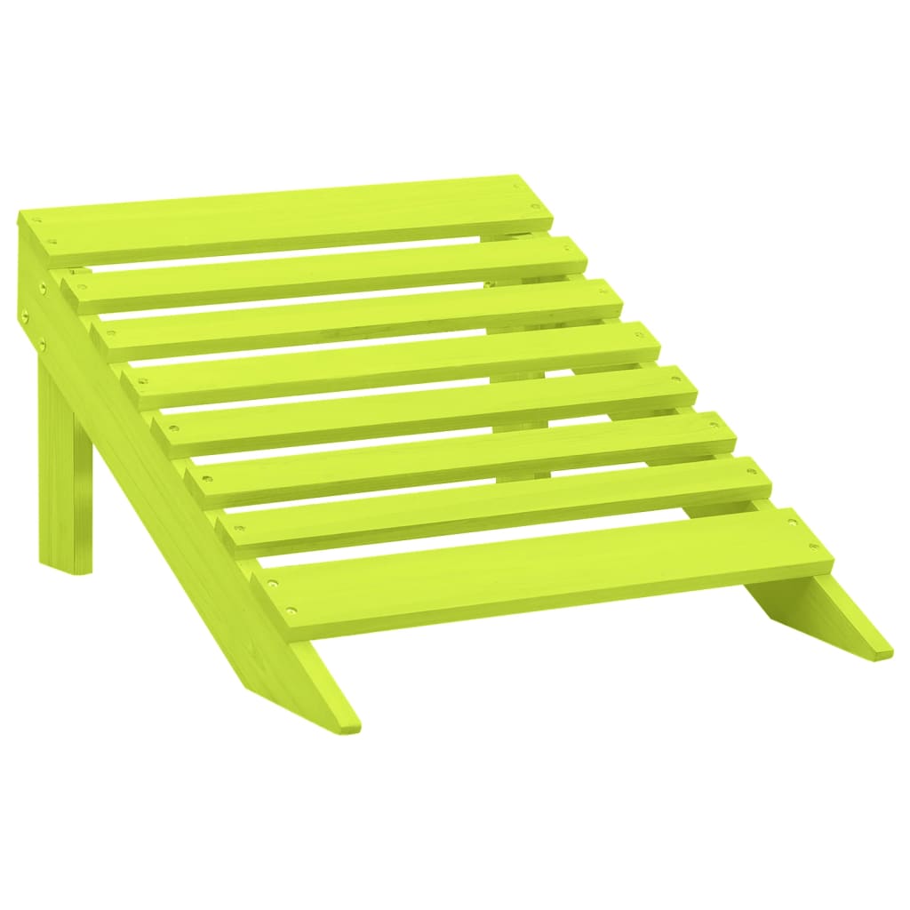 Garden Chair Green Solid fir wood Detachable Garden Chair Other