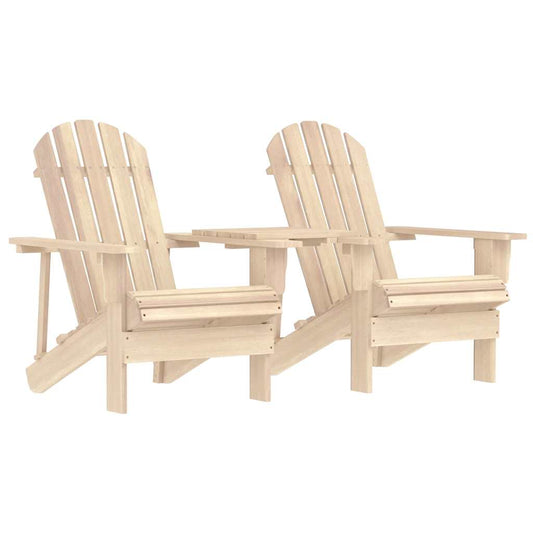 Garden Chair Natural Wood Solid fir wood Standard Ergonomic
