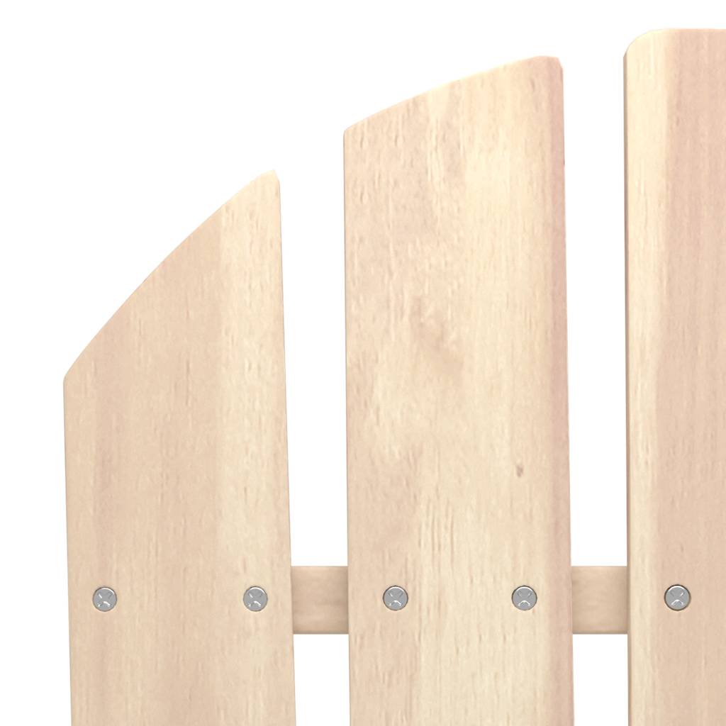 Garden Chair Natural Wood Solid fir wood Standard Ergonomic