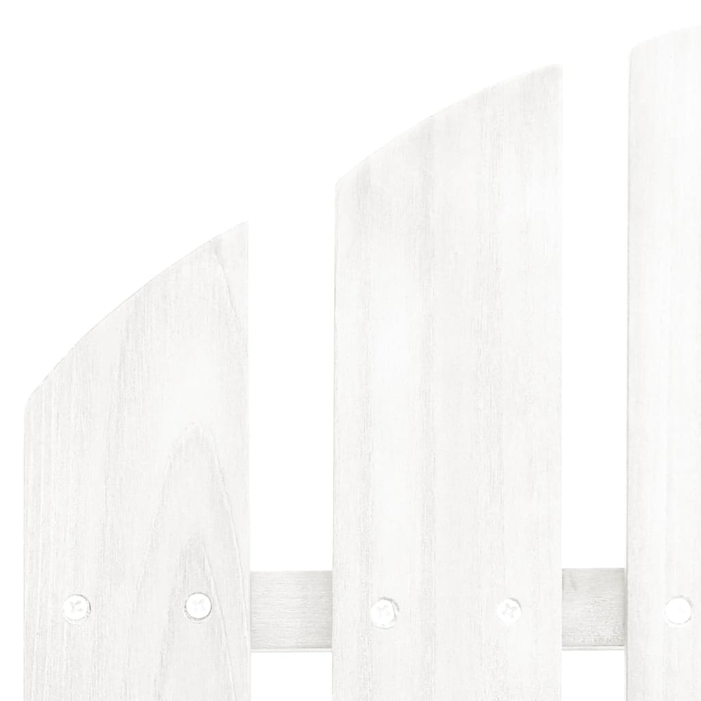 Garden Chair White Solid fir wood Standard Ergonomic