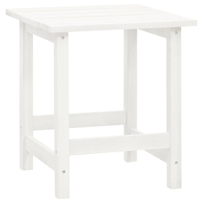 Garden Chair White Solid fir wood Standard Ergonomic
