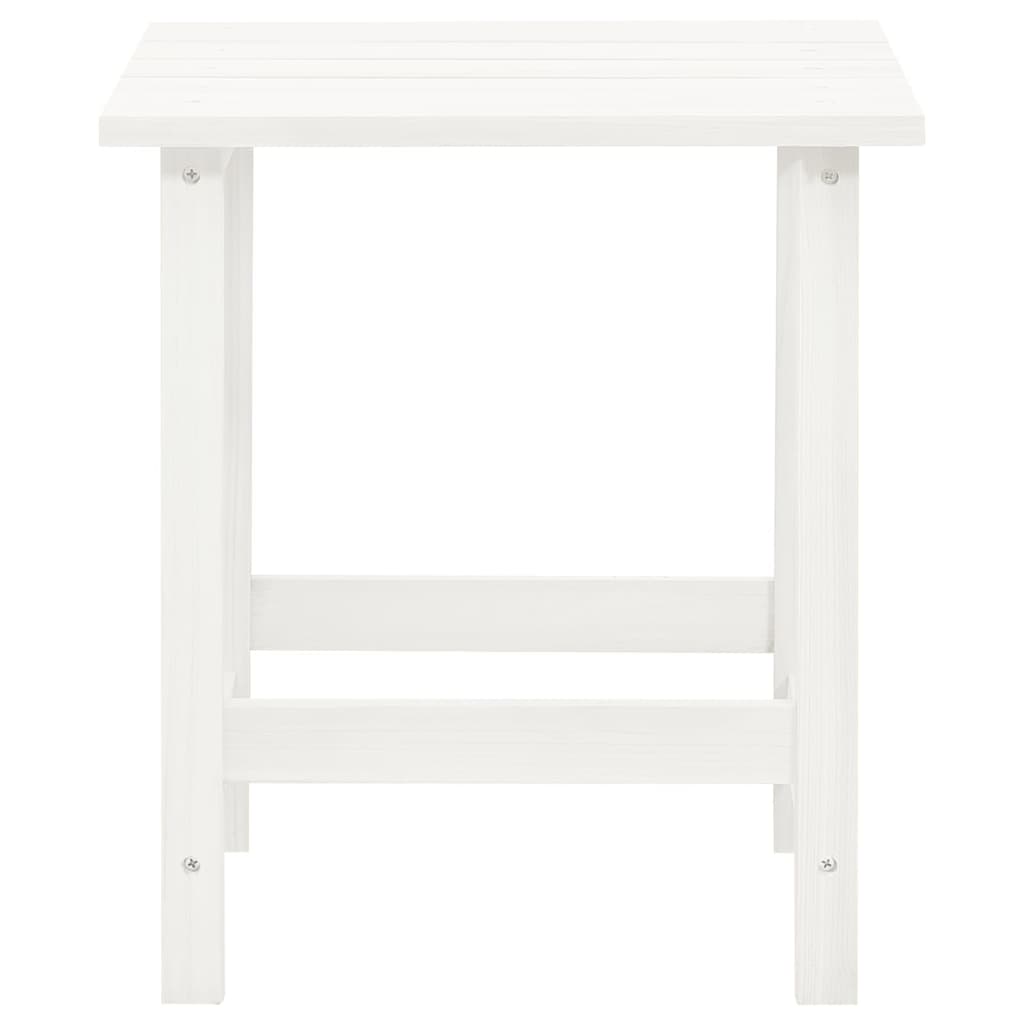 Garden Chair White Solid fir wood Standard Ergonomic