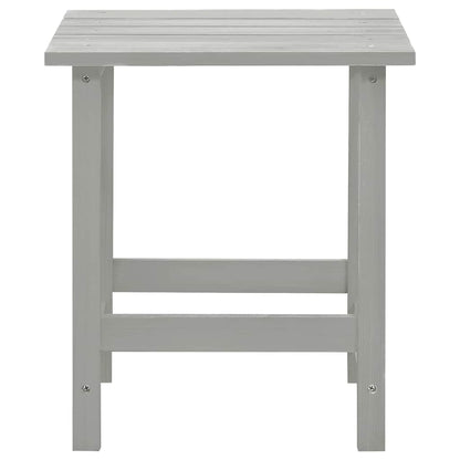 Garden Chair Grey Solid fir wood Large Ergonomic Garden Chair