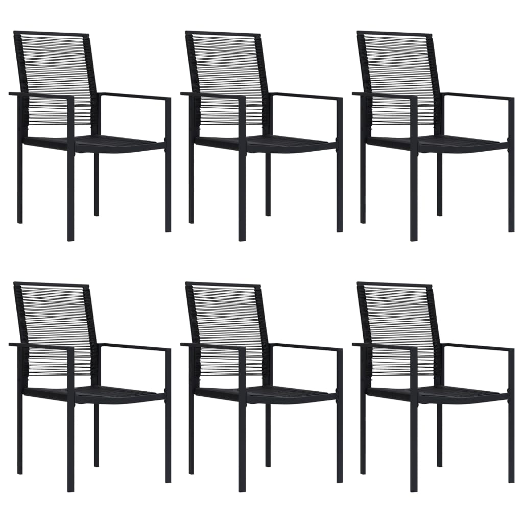 Dining Set Black Glass Large Durable Dining Set Rectangular