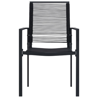 Dining Set Black Glass Large Durable Dining Set Rectangular