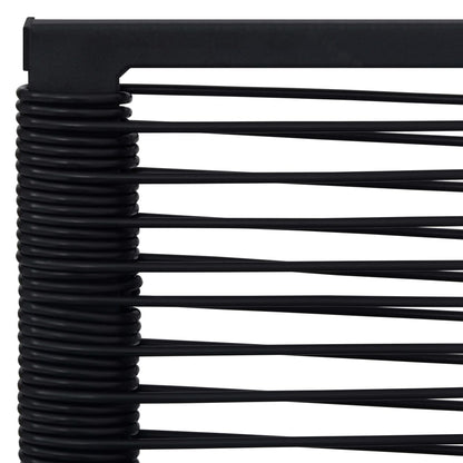 Dining Set Black Glass Large Durable Dining Set Rectangular