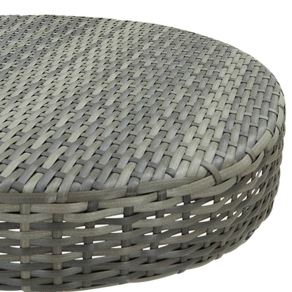 Garden Bar Set Grey PE rattan, powder-coated steel Medium Durable