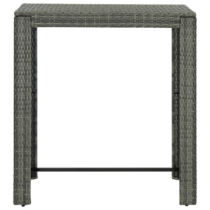 Garden Bar Set Grey