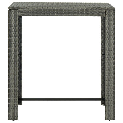Garden Bar Set Grey