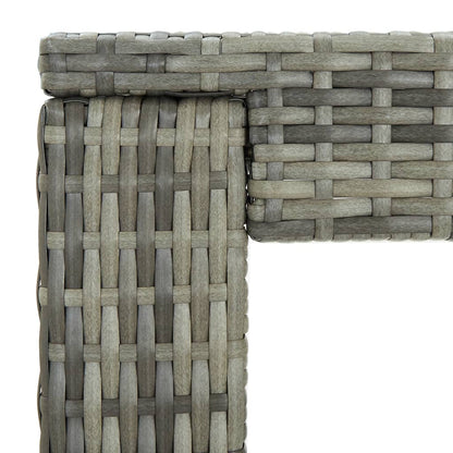 Patio Bar Set Footrest Outdoor Bar Set Square Contemporary