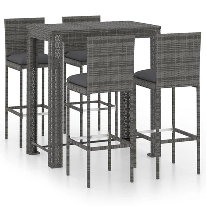 Garden Bar Set Grey