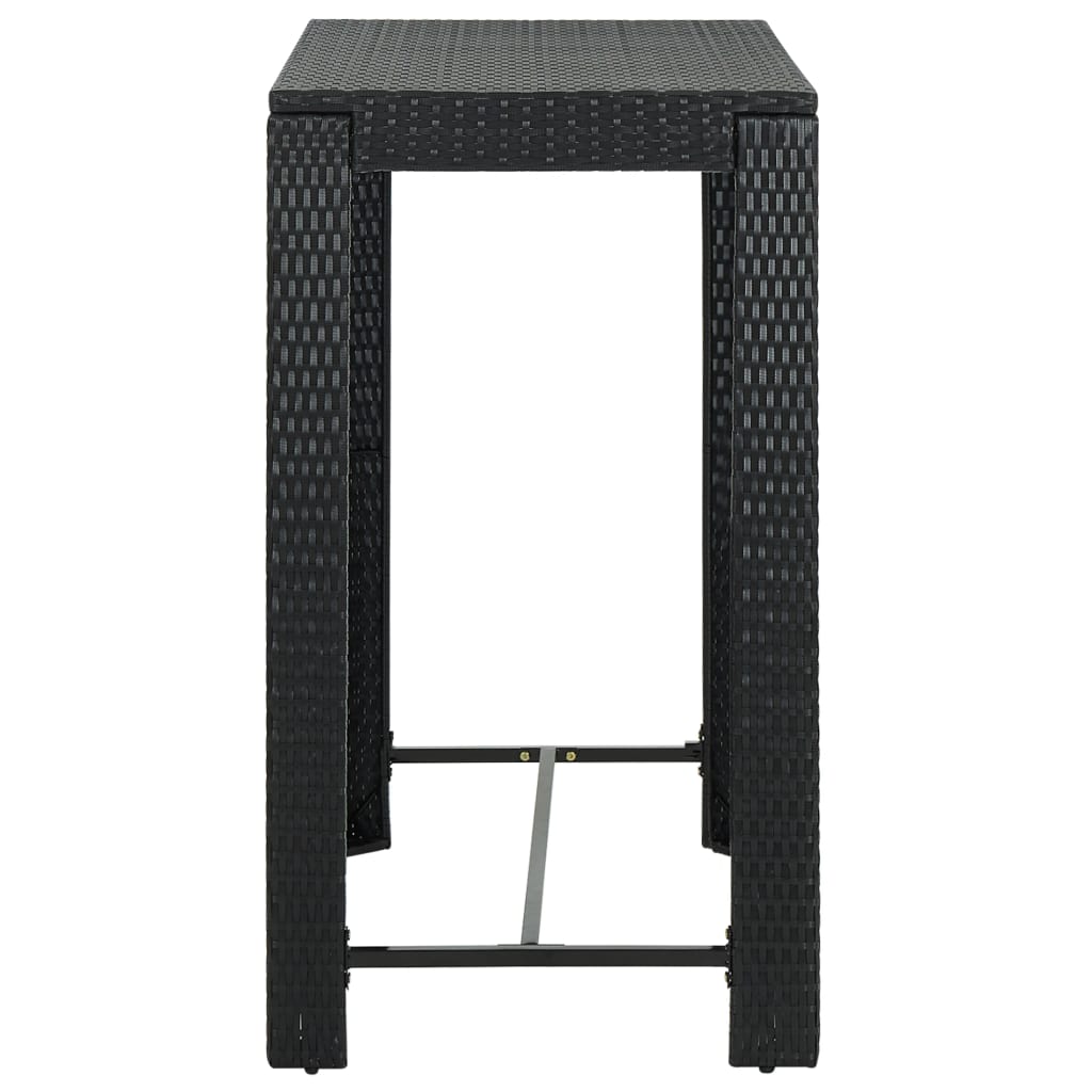 Garden Bar Set Black, Cream White