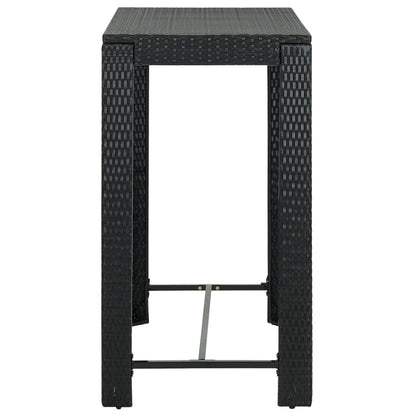 Garden Bar Set Black, Cream White