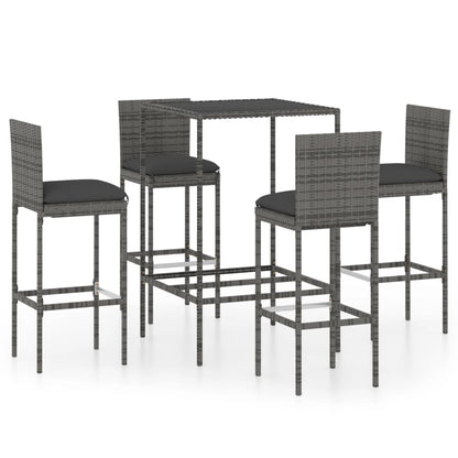 Garden Bar Set Grey