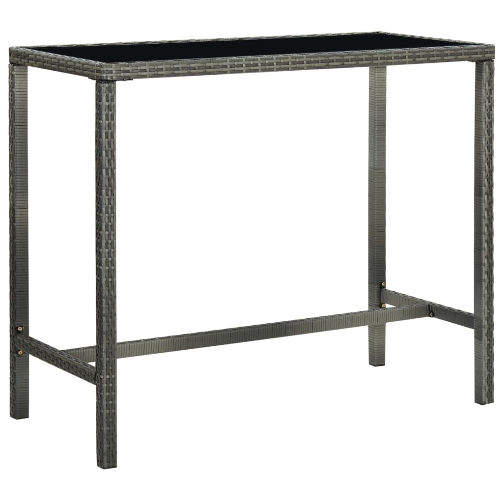 Garden Bar Set Grey, Anthracite