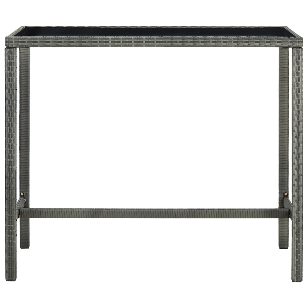 Garden Bar Set Grey, Anthracite