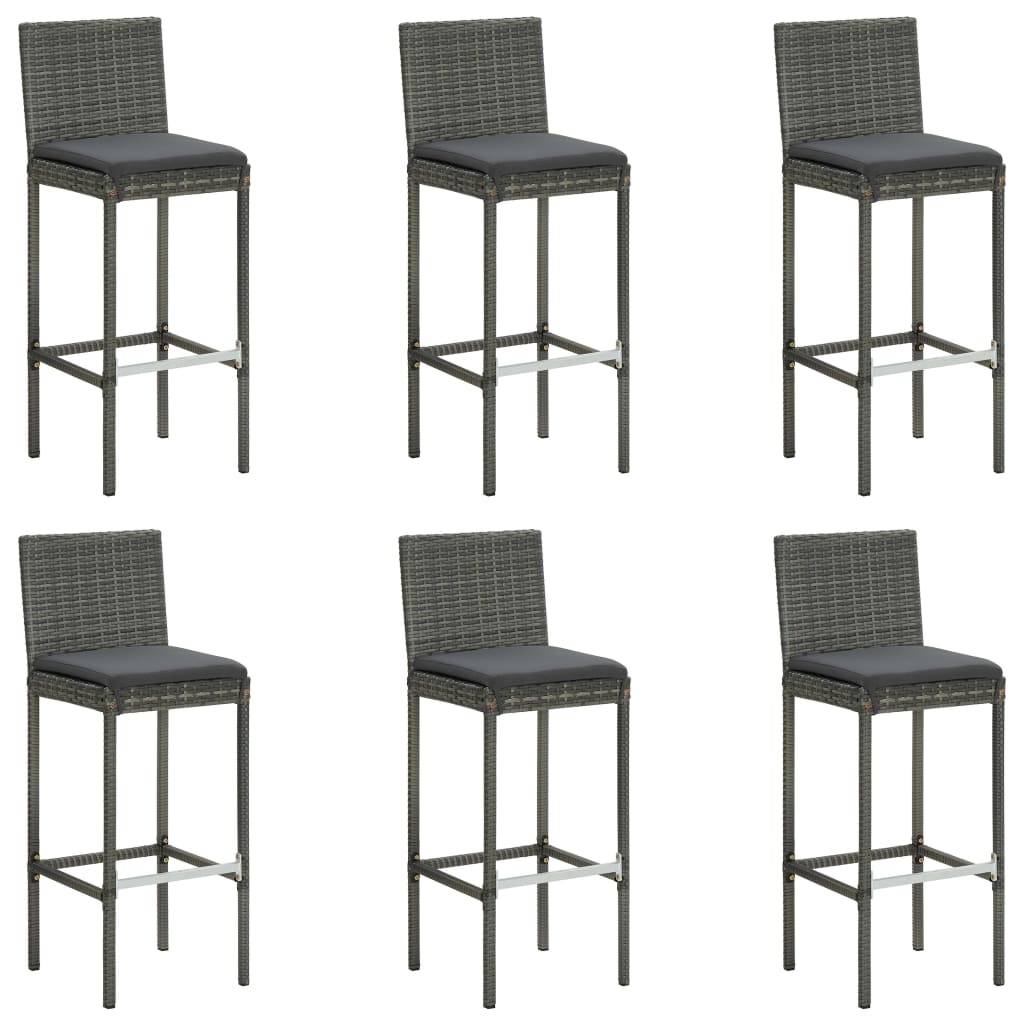 Garden Bar Set Grey, Anthracite