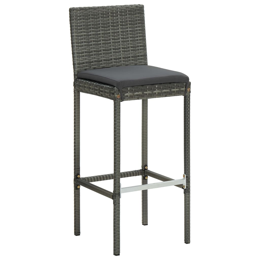 Garden Bar Set Grey, Anthracite