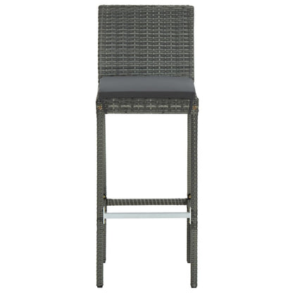 Garden Bar Set Grey, Anthracite