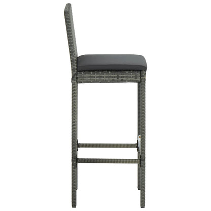 Garden Bar Set Grey, Anthracite
