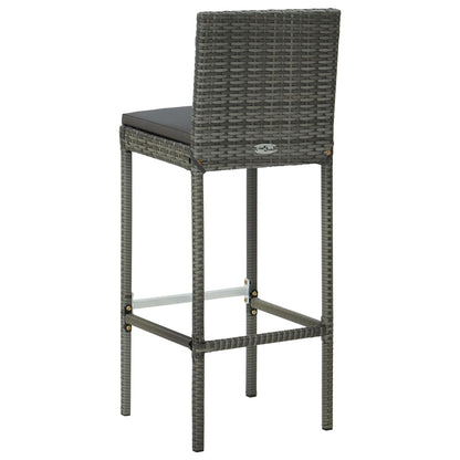 Garden Bar Set Grey, Anthracite