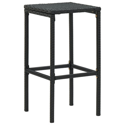 Garden Bar Set Black, Cream White