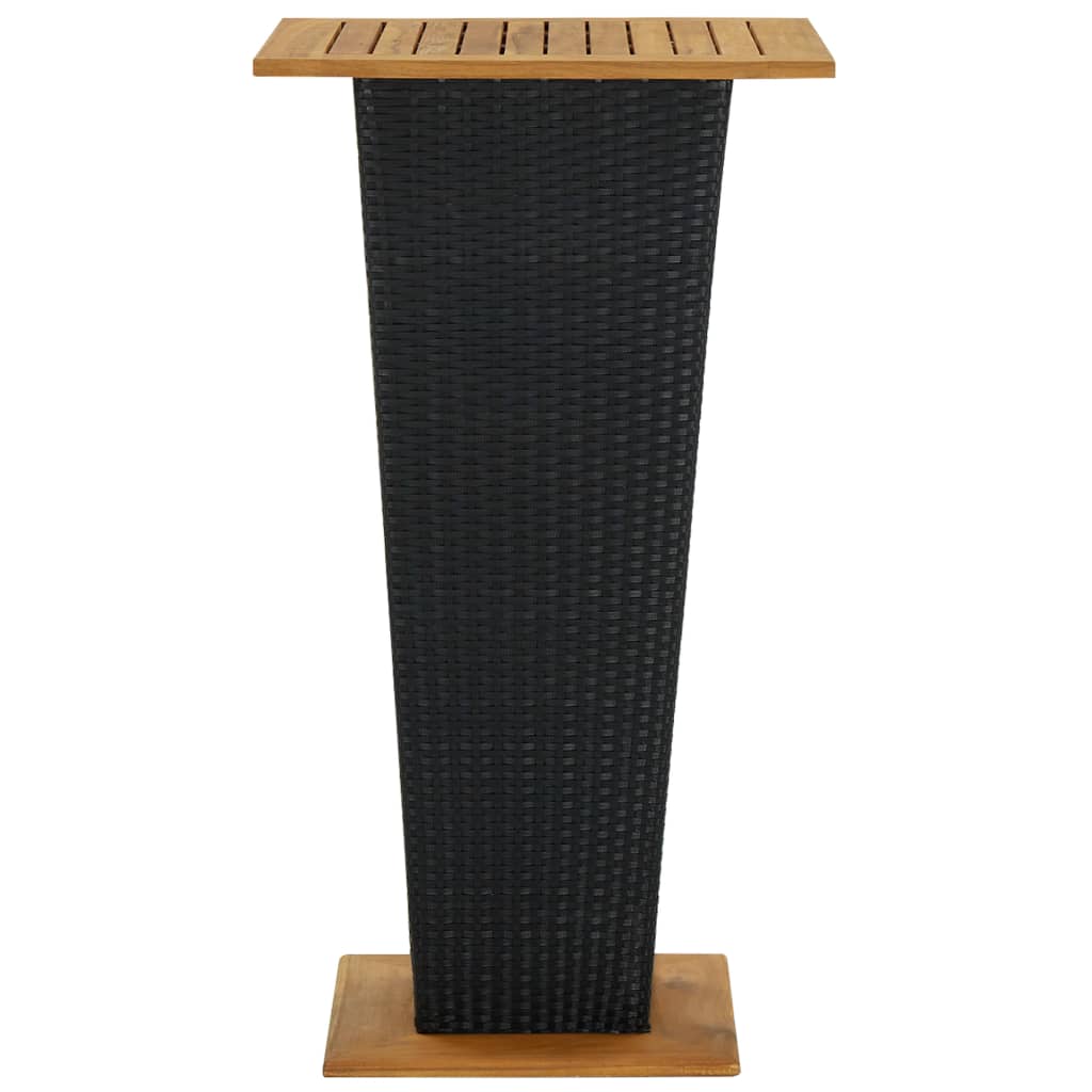 Garden Bar Set Black, Cream white