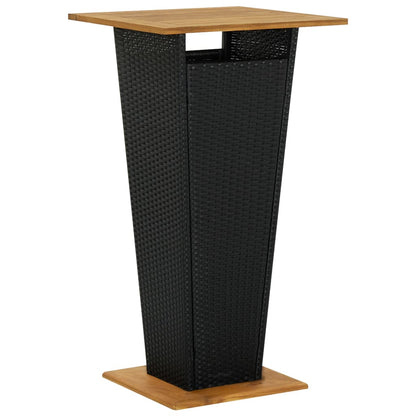 Garden Bar Set Black