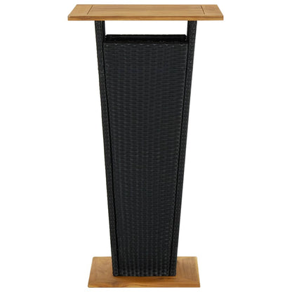 Garden Bar Set Black