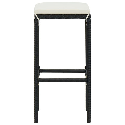 Garden Bar Set Black