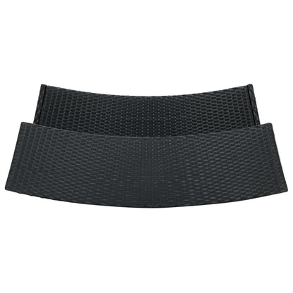 Garden Bar Set Black