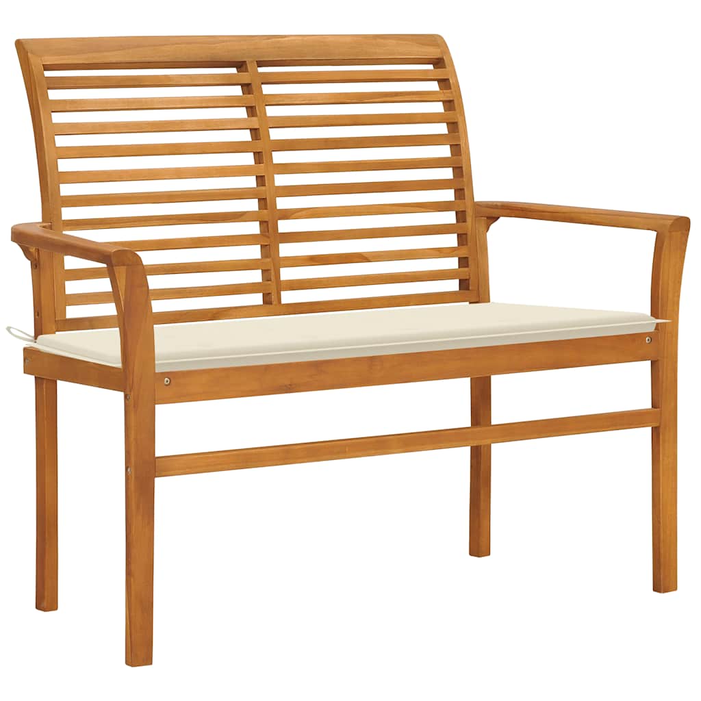 Garden Bench Natural Teak Teak Wood Standard Durable