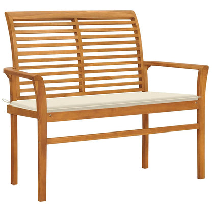 Garden Bench Natural Teak Teak Wood Standard Durable
