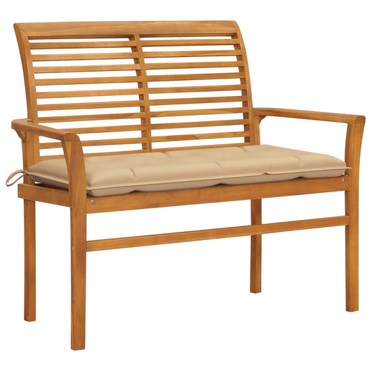 Patio Bench Durable Rustic Garden Bench Rectangular