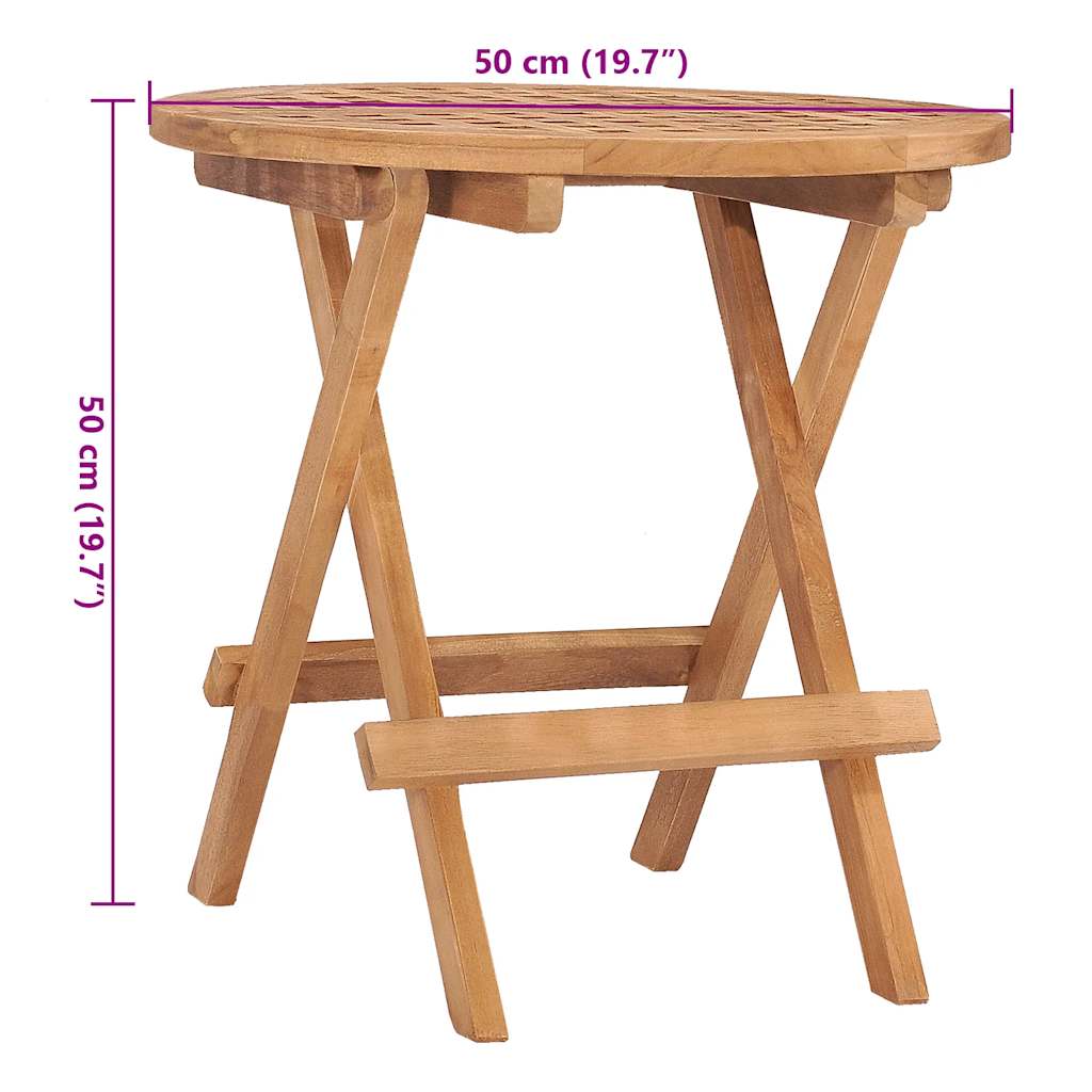 Outdoor Dining Set Teak wood color Solid Teak wood Compact
