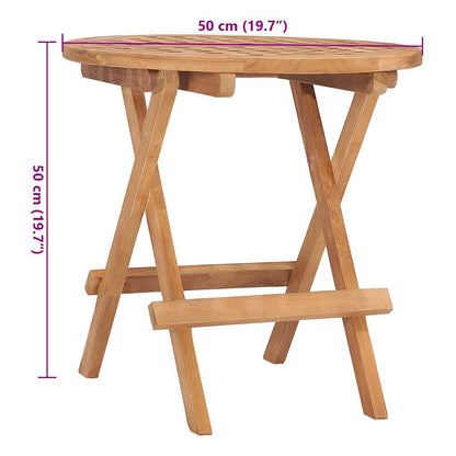 Outdoor Dining Set Teak wood color Solid Teak wood Compact
