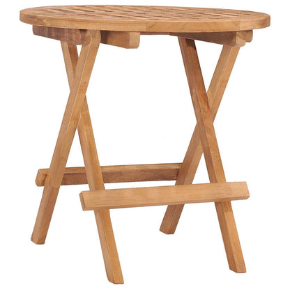 Outdoor Dining Set Teak wood color Solid Teak wood Compact