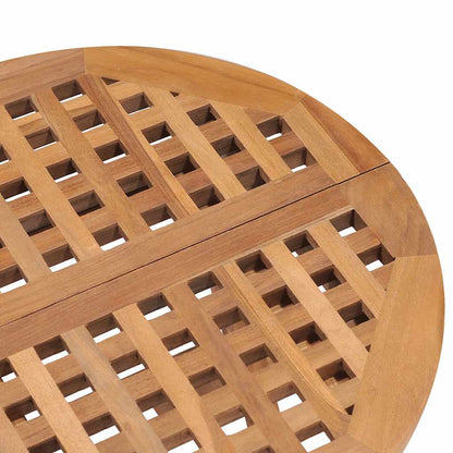 Outdoor Dining Set Teak wood color Solid Teak wood Compact