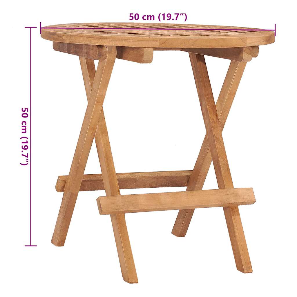 Outdoor Dining Set Natural teak wood Teak wood, Polyester Compact