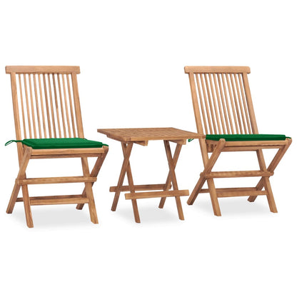 Patio Dining Set Set of 2 Teak Teak wood Medium Foldable