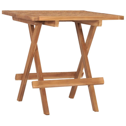 Patio Dining Set Set of 2 Teak Teak wood Medium Foldable